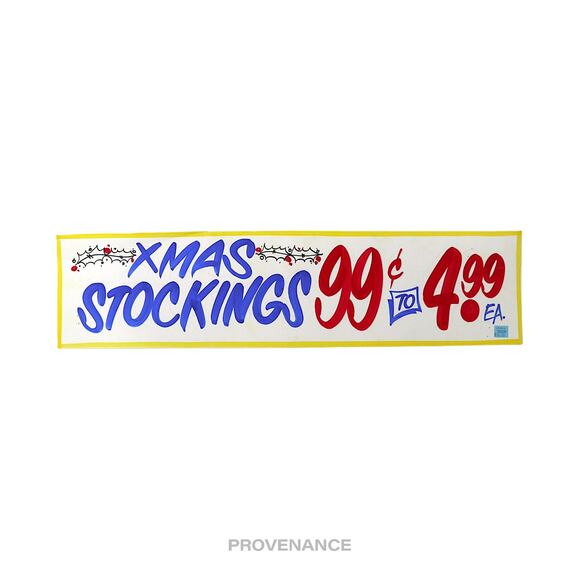 🔴 Honest Ed's Sign Toronto - XMAS Stockings 99c TO 4.99 EA. - Picture 4 of 7